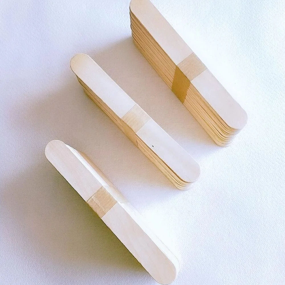 Disposable Wooden Wax Spatula For Body Hair removing