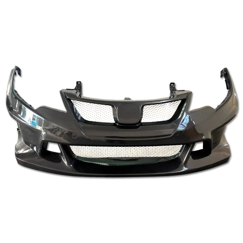 CARBON FIBER MU STYLE FRONT AERO BUMPER FOR HONDA 15-17 FK2 TYPE-R