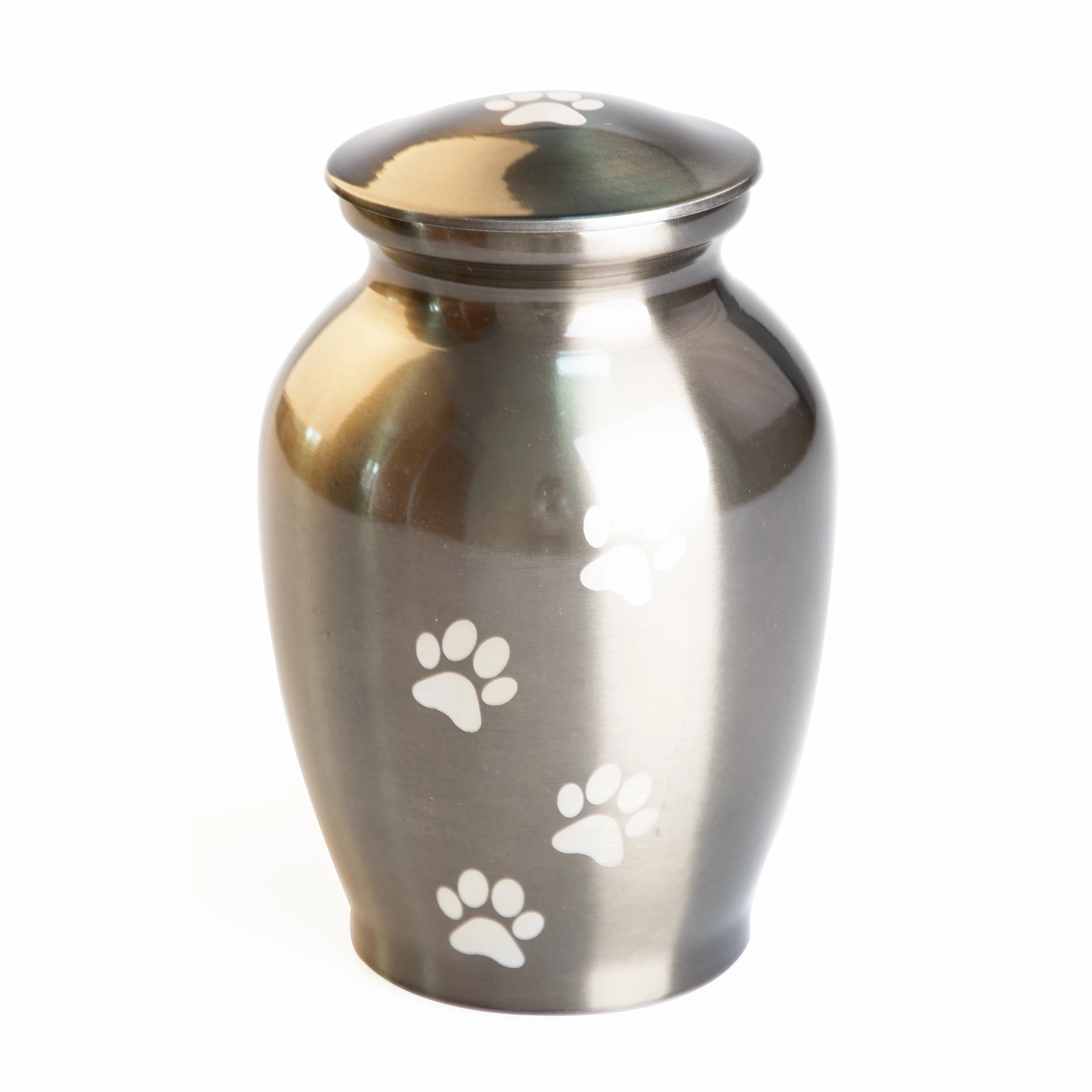 Economy Paw Print Pet Dog Urn Boxes Cremation Urn for Ashes