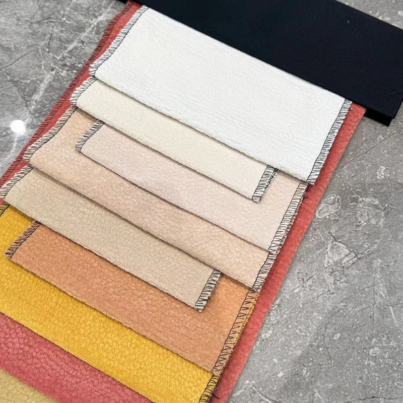 Microfiber Polyester Chenille Jacquard Fabric Sofa Fabric For Furniture Textile