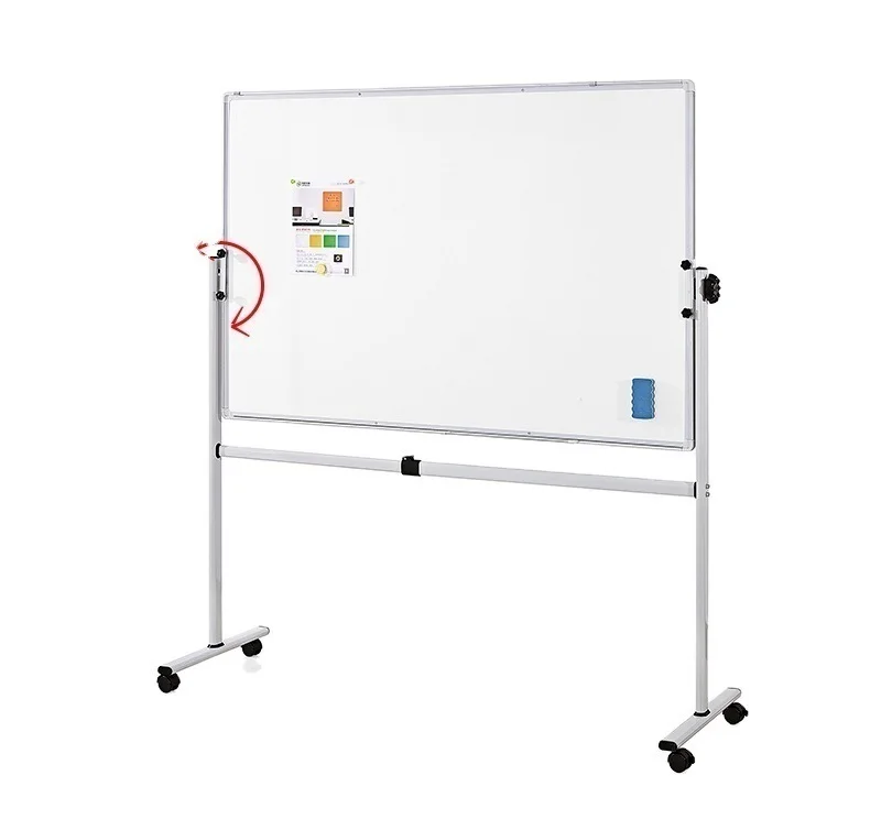 Школьные принадлежности для классных классов стальная трубка с порошковым покрытием подвижная магнитная доска с подставкой