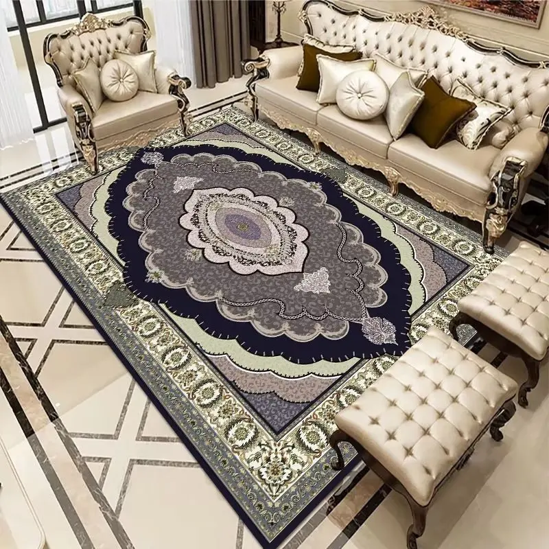 Moroccan Trellis Bedroom Living Room Decorative Area Rug 3d Printed Carpet