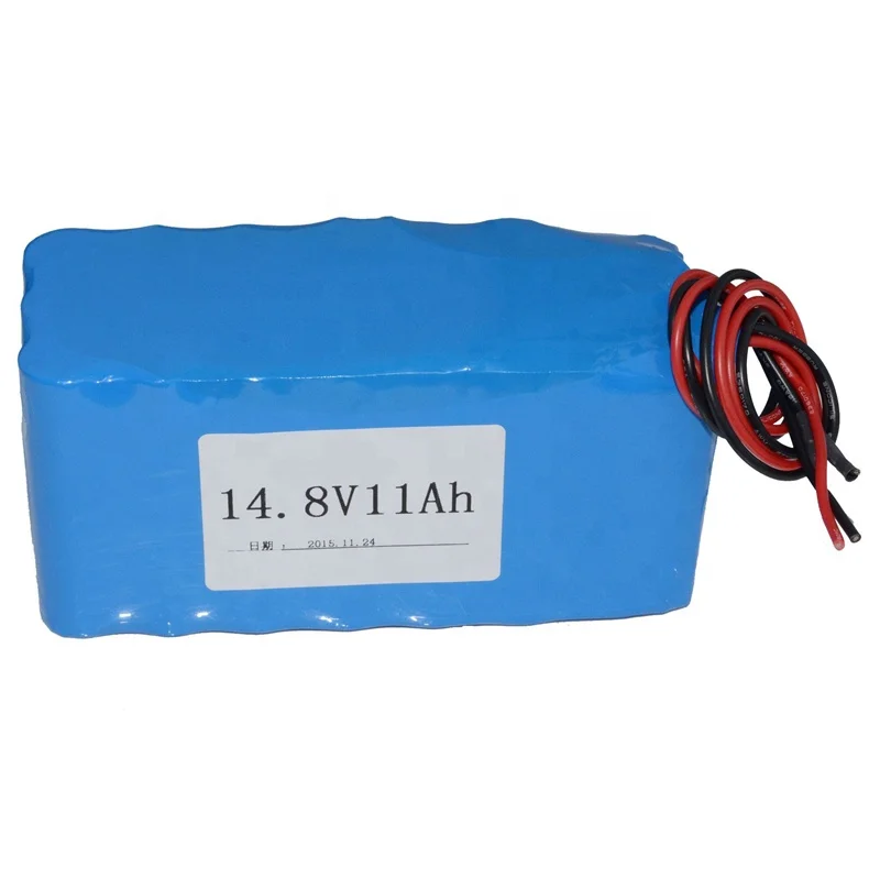 Rechargeable 18650 4S5P 14.8V 11Ah lithium ion battery pack for site planning event design lighting sound video projection stage