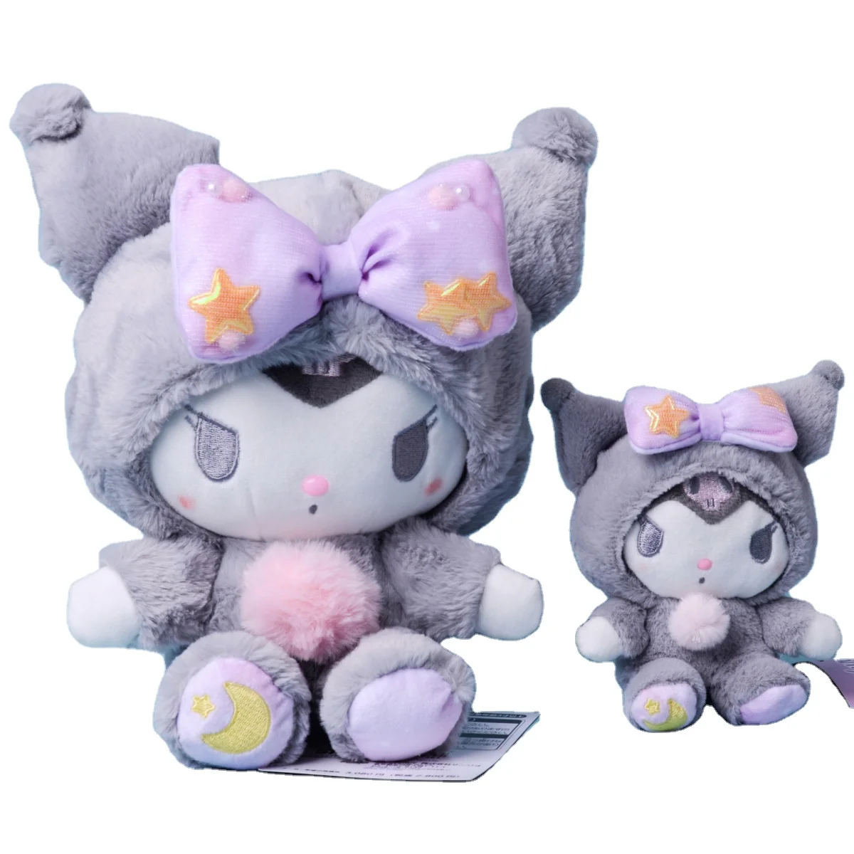 Симпатичные плюшевые игрушки на заказ Sanrio Kuromi мягкие игрушки животные игрушки Cinnamoroll Sanrio плюшевая подушка Мелодия кошка сумка аниме плюшевая подушка для детей