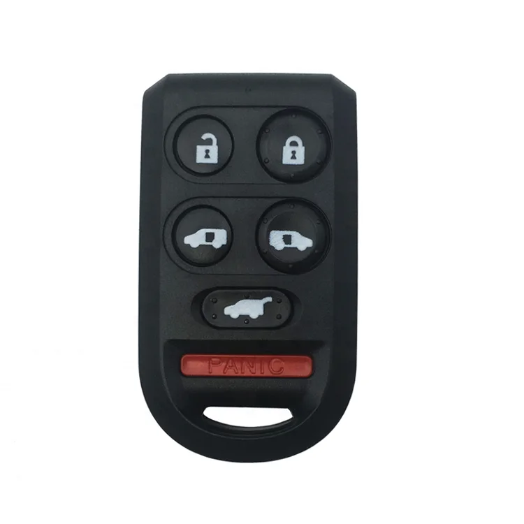 Keyless 5+1 6 Buttons Remote Car Smart Key Case Shell Cover Fob For Honda Odyssey 2005 - 2010