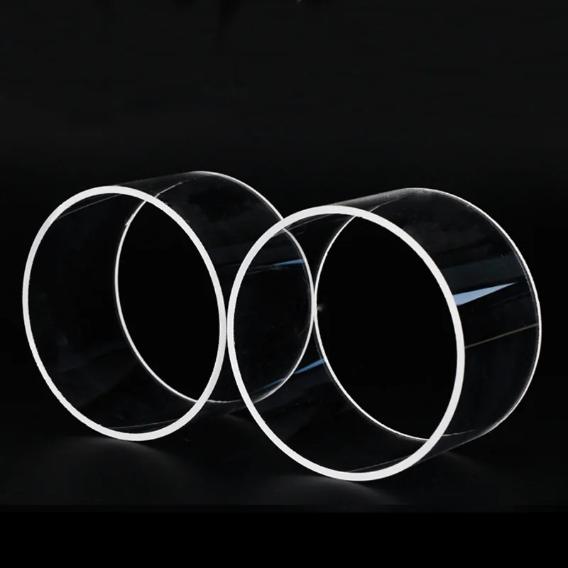 Heating quartz glass tube high quality transparent polished quartz glass tube wholesale price