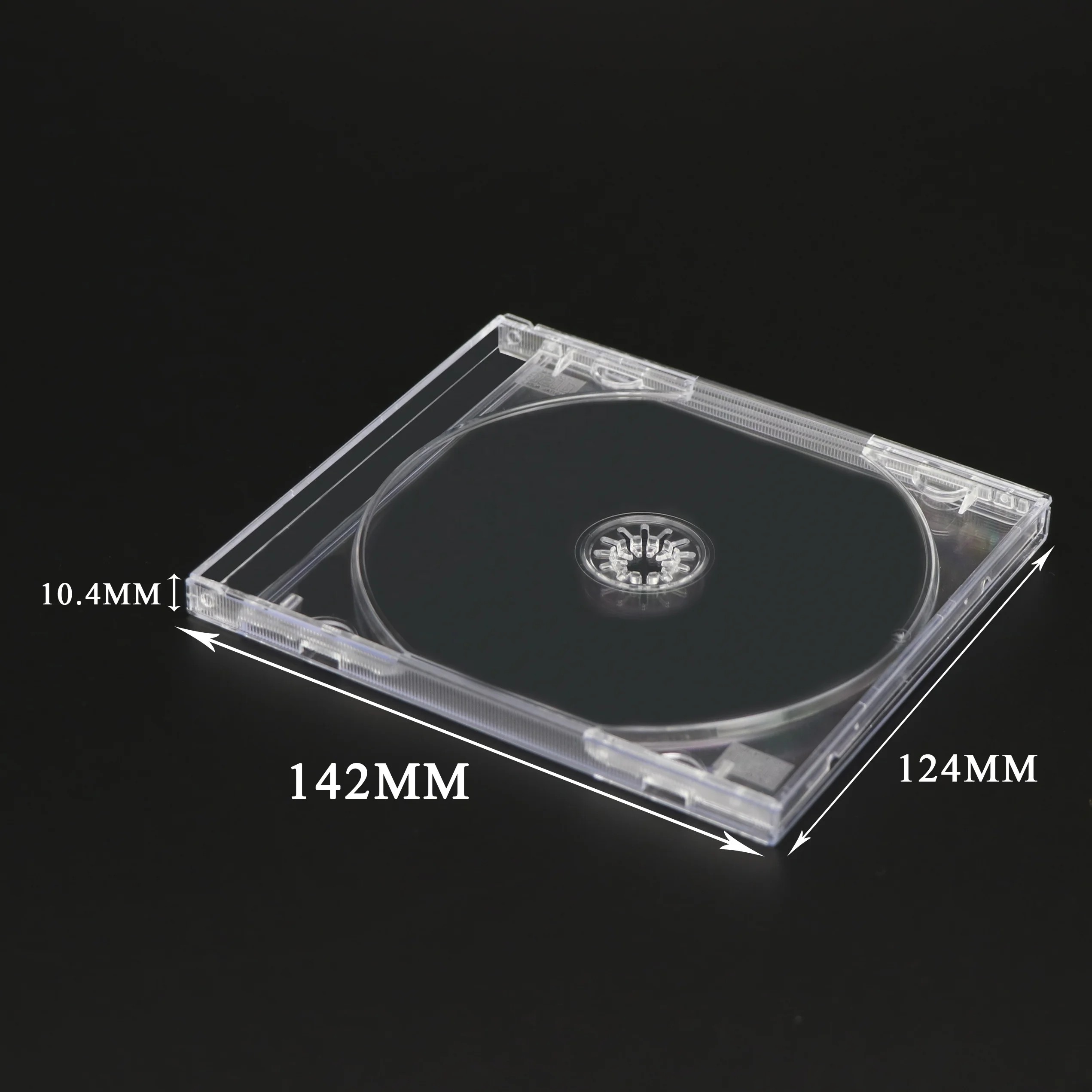 Super Clear CD Digi Tray Wholesale Plastic Storage Packaging DVD CD Packaging Box CD Jewel Case