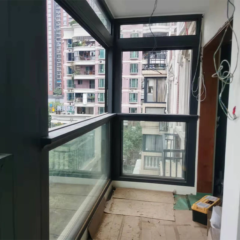 hot sale reasonable price electric lift balcony window to balcony