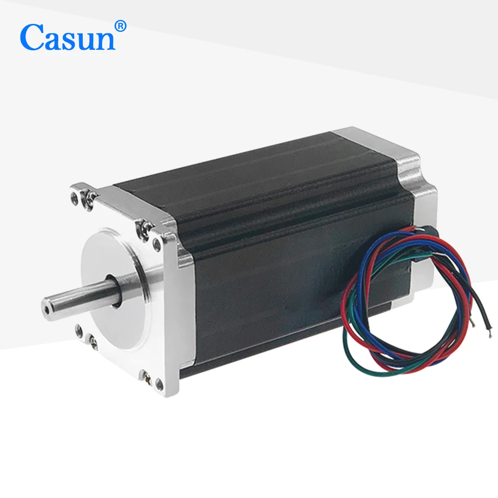 Casun 2 phase  nema 23 100mm length  DC hybrid  stepper motor for machine with CE approved