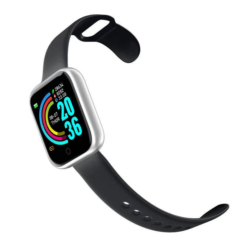  D20 спортивный водонепроницаемый браслет fitnesstracker Смарт-часы ЭКГ кровяное давление пульсометр кислородный