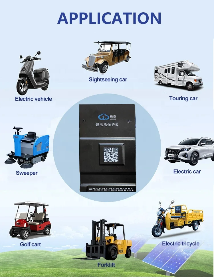 Jk 100A 200A Smart BMS RS485/CAN with Charger bms for lithium ion battery pack battery management systems (bms)