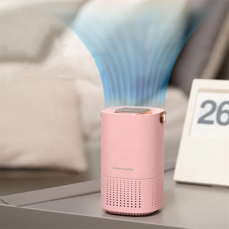 Hot Selling Car H13 Air Purifier Negative ion generator 5V USB Mini Dust Smoke Clean Portable Anion Car Air Purifier