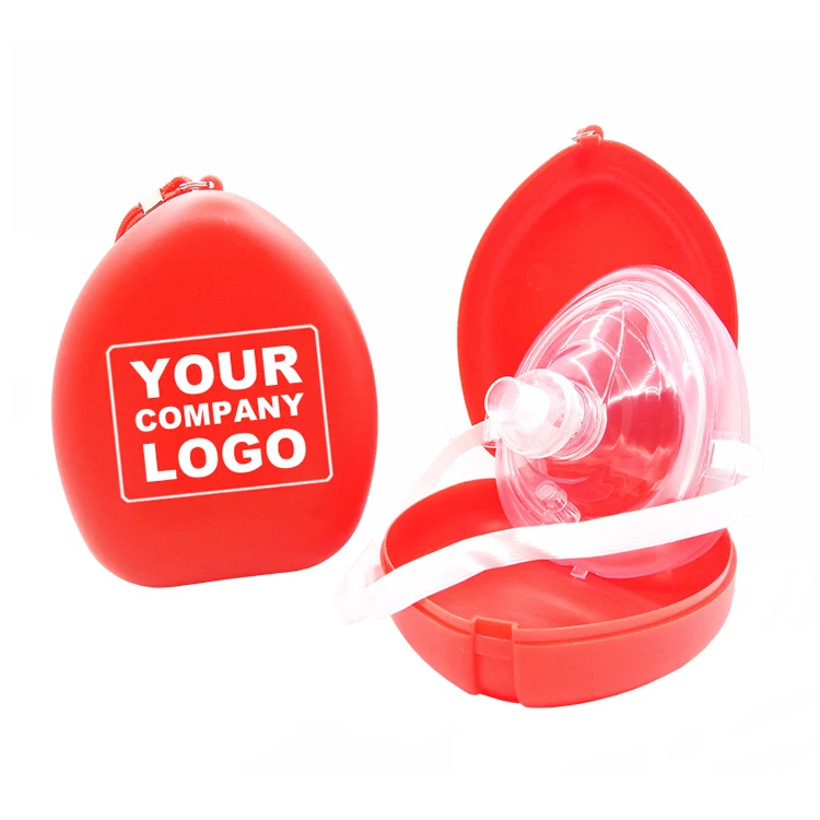 
Wholesale CPR Face Masks One Way Valve Pocket CPR Mask With Hard Case 