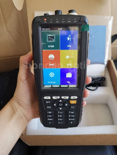 HD4102D 9 inch Mini OTDR 1310/1550nm  Fiber Optic CATV Network Test