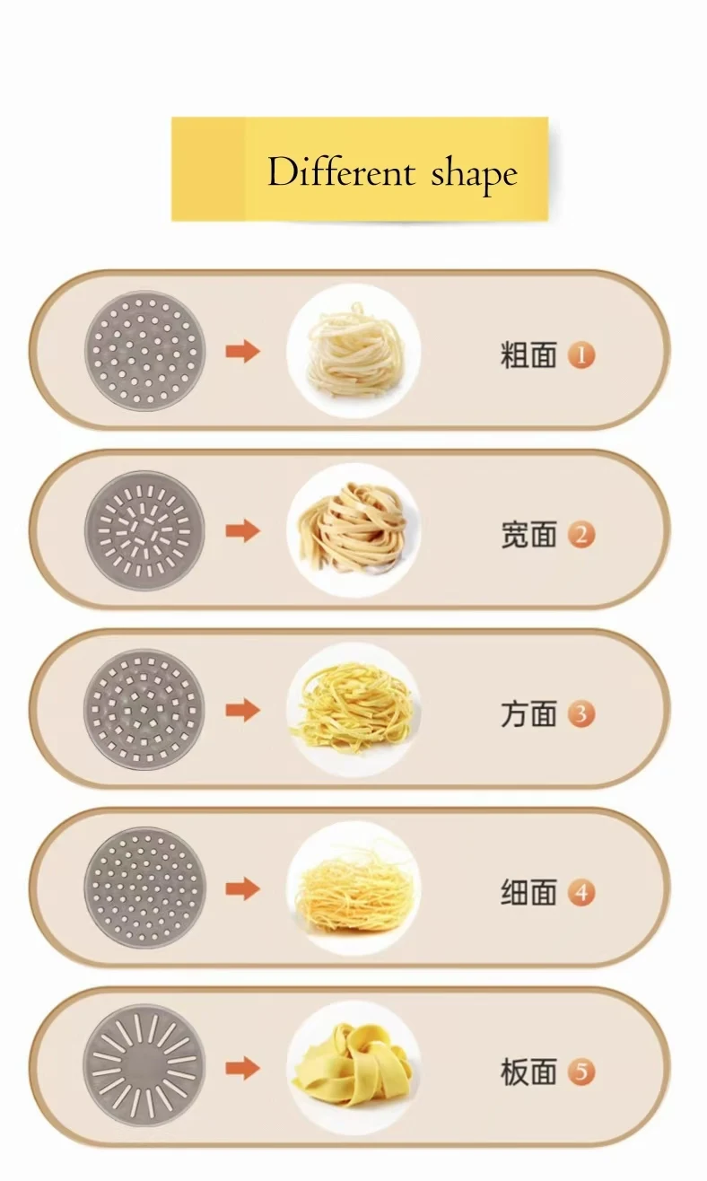 Home Use Small Automatic Electric Instant Noodle Maker Portable Cordless Recharging Pasta Handheld Making Machine