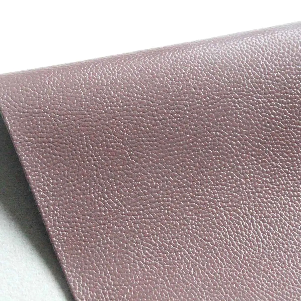 Oily leather PU artificial leather fabric to make bag or shoes and sofa material