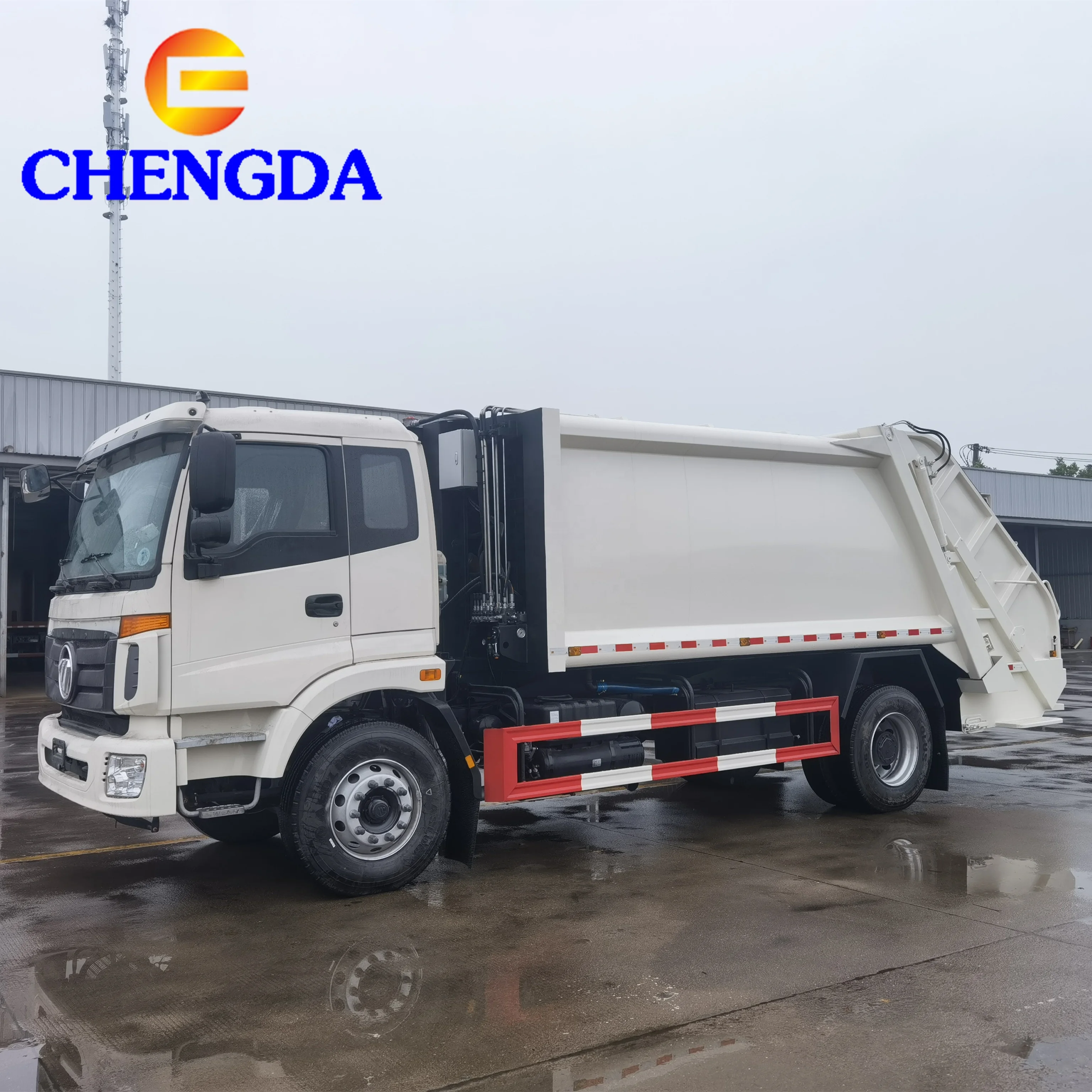 China 4X2 Small Garbage Compactor Used Mini Truck Garbage Truck For Sale