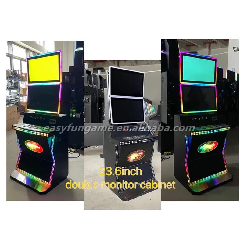 Factory Price 23.6 inch Touchscreen LCD Displays Gaming Machine Dual Screen Skill Games Diamond Platinum