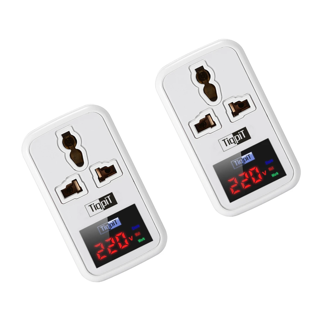 Fridge Guard And Tv Guard Digital Indicator Style Electric Socket Voltage Protector