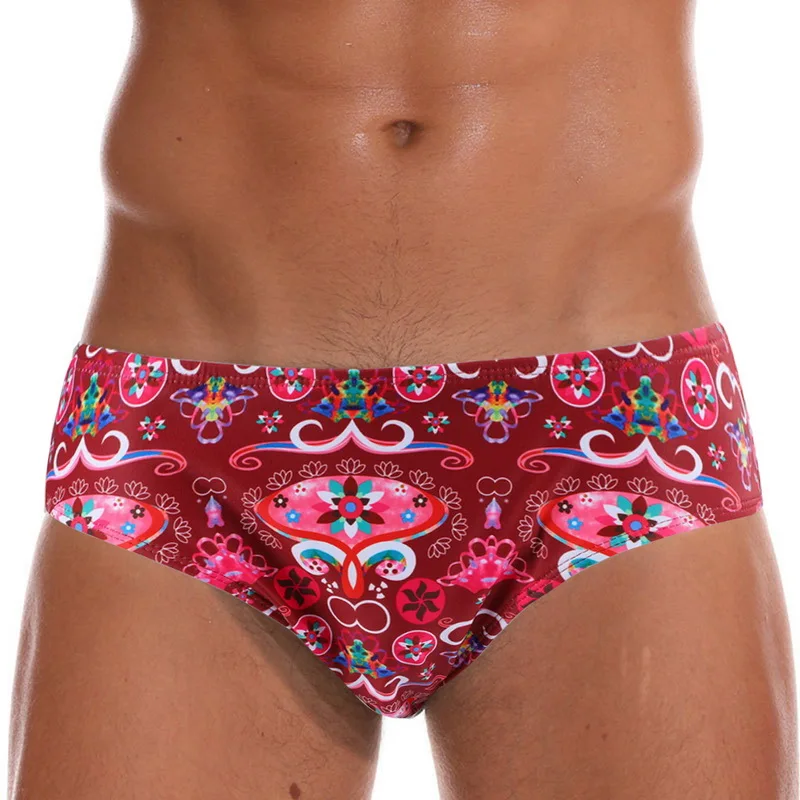 
Custom Logo Design Sexy Male Swim Briefs Padded Waterproof Swimwear Men Brief Sexy Swimsuit Man Bathing Swimming Shorts Soft 