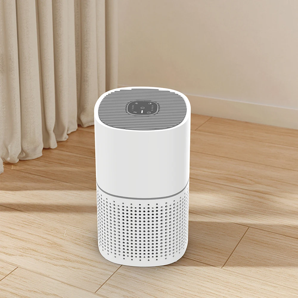Hot Selling Portable Mini Home Desktop Air Purifier HEPA Filter Super Quiet Sleep Mode Mini WIFI Connectivity USB EU US ROHS
