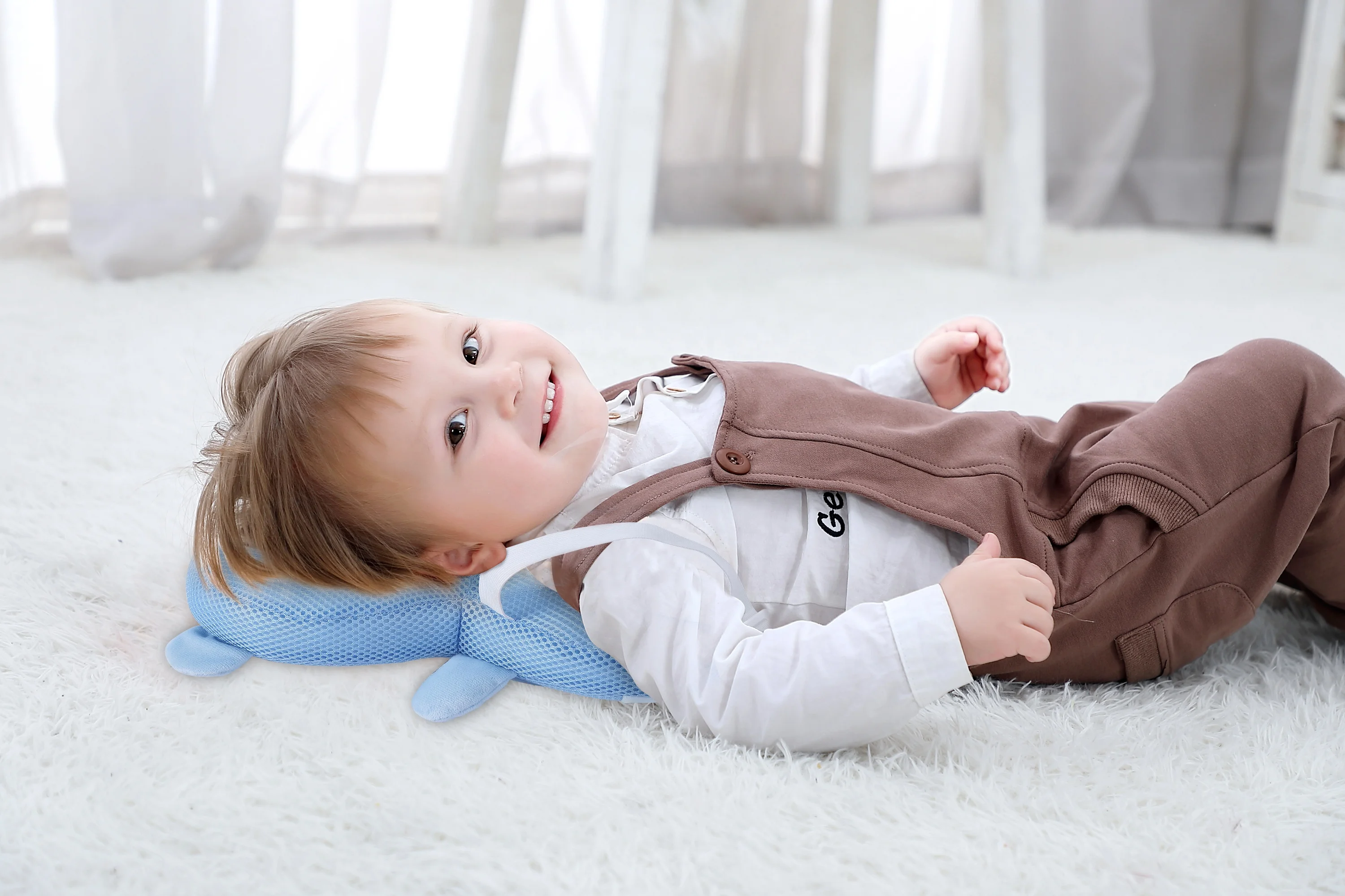 coussin bebe kid head protector safety backpack headrest pillow walking cushion for baby protective pillow protector backpack