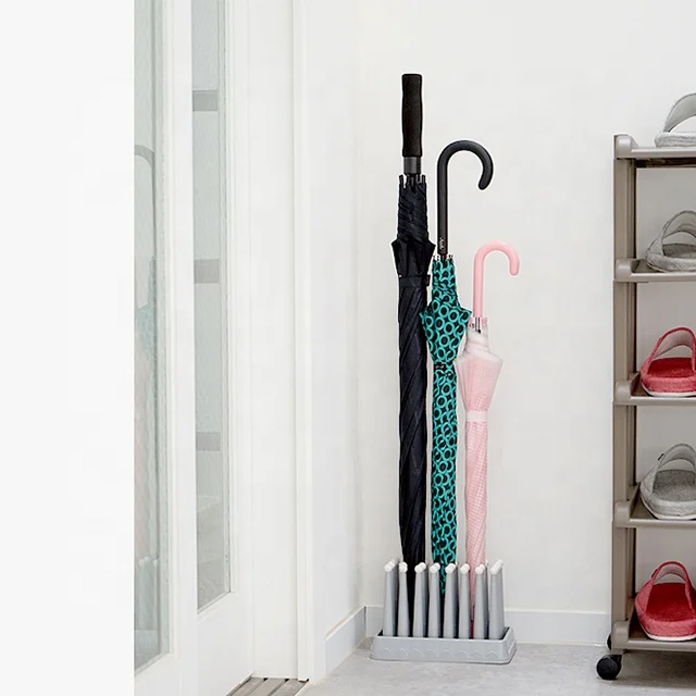 2021 Hot Sale Household receive Plastic Light Mini  Storage Rack Umbrella Holder Umbrella Stand