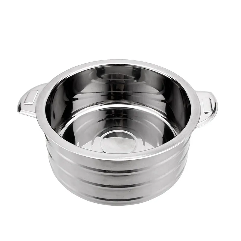 Stainless Steel Food Warmer Pot Casserole Food Storage Casserole Food Warmer Set For Kitchen