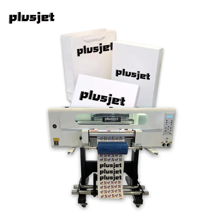 Plusjet PJ-42W3 пользовательский многоцветный i1600-u1 * 3 головки Цифровой uv dtf переводные наклейки для принтера кристаллических этикеток
