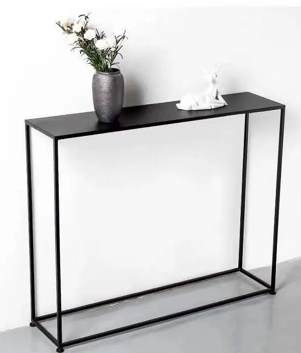 New Arrive Wholesale Nordic Rustic Cheap acrylic console tables living room furniture for home