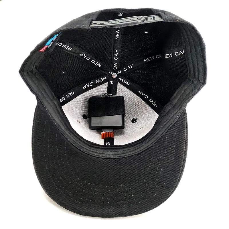 
Wholesale EL panel equalizer flash sound activated luminous LED hat cap light up hats for party 