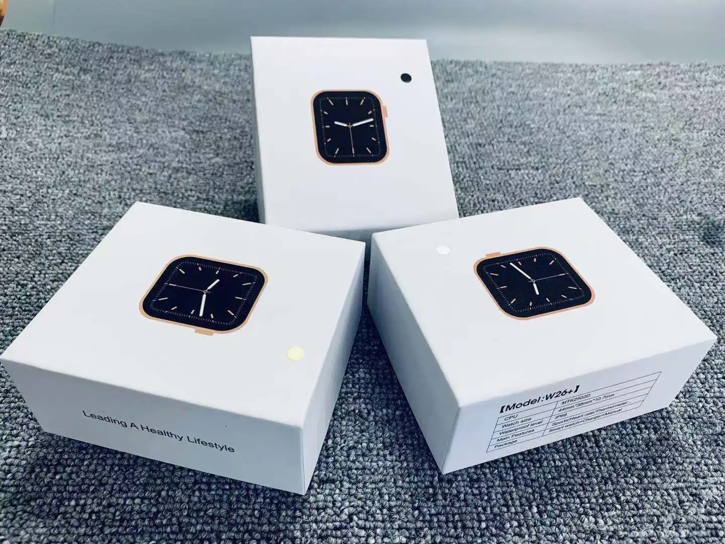  Серия 6 W26 + w26 плюс Смарт-часы 1 75 полный экран с сенсорным управлением Reloj Смарт ремешок для наручных часов спортивные часы