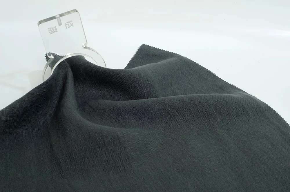 5621# Sample card natural eco friendly hemp fabric woven 225g organic hemp products