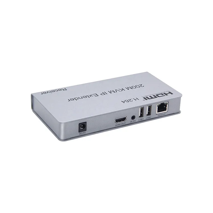 Factory Direct Supply 200M Over IP RJ45 POE Cat5e Cat6 Wireless KVM HDMI Extender With Usb Mouse Keyboard Available