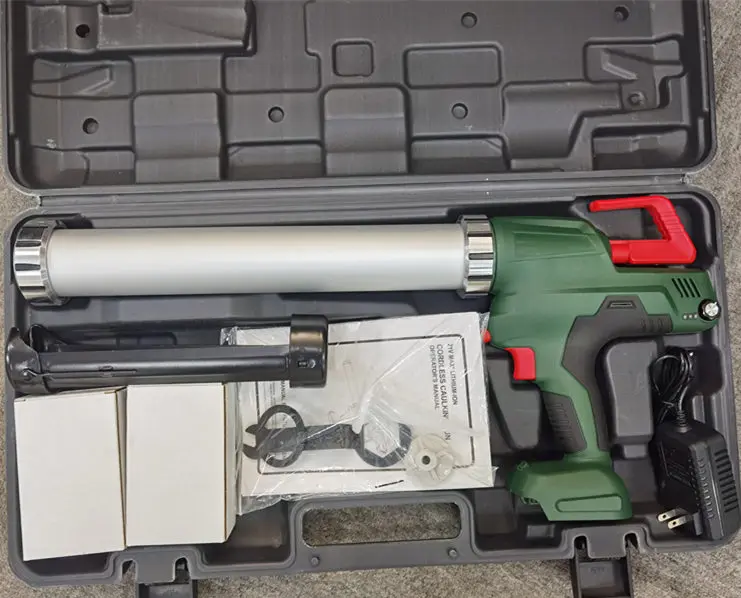 Wholesale Building Construction Tools Battery Powered Caulk Gun Sausage Sealant Use Cordless Electric Caulking Gun