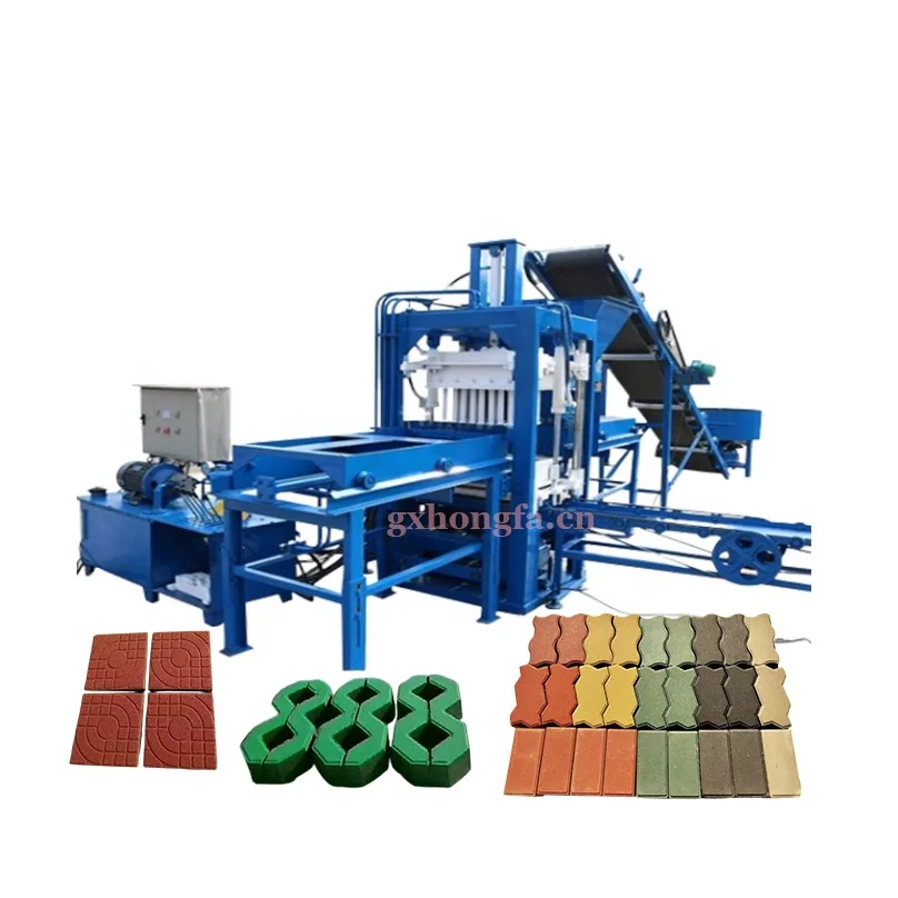 HFQT3-20 машина для производства бетонного кирпича 11500 шт./8 часов