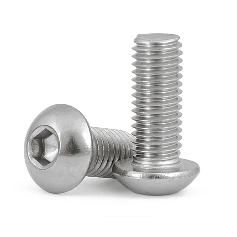 A2-70 Stainless Steel 304 Design Hexagon Socket Button Head Bolt Screw Set