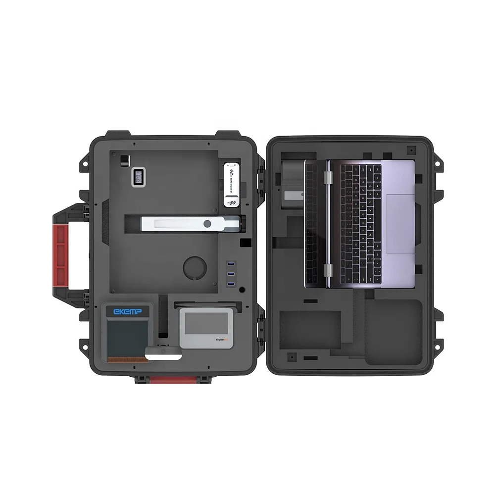 EKEMP Rugged VigoBox with Fingerprint/Iris Scanner and A Turnkey Solution for National ID/ e-Passport Solutions