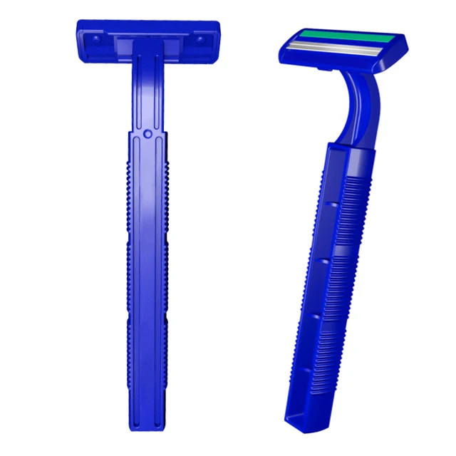 HAOWELL twin 2 blade layers shaving disposable body razor for man