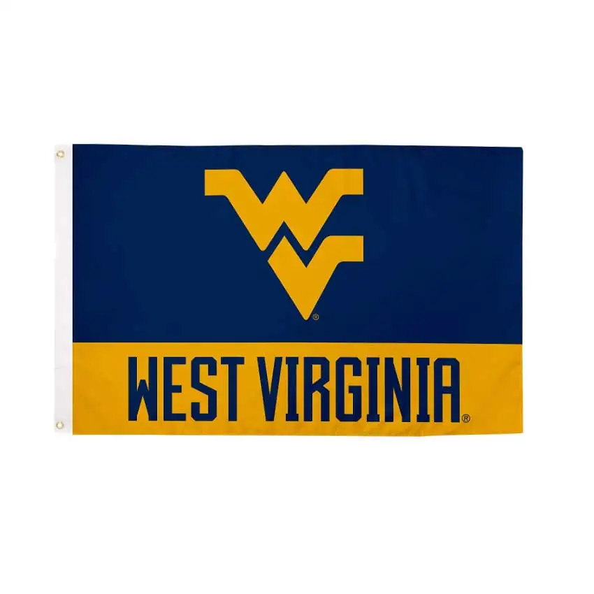Desert Cactus Западная Вирджиния Университет WVU Mountaineers 100% полиэстер флаг