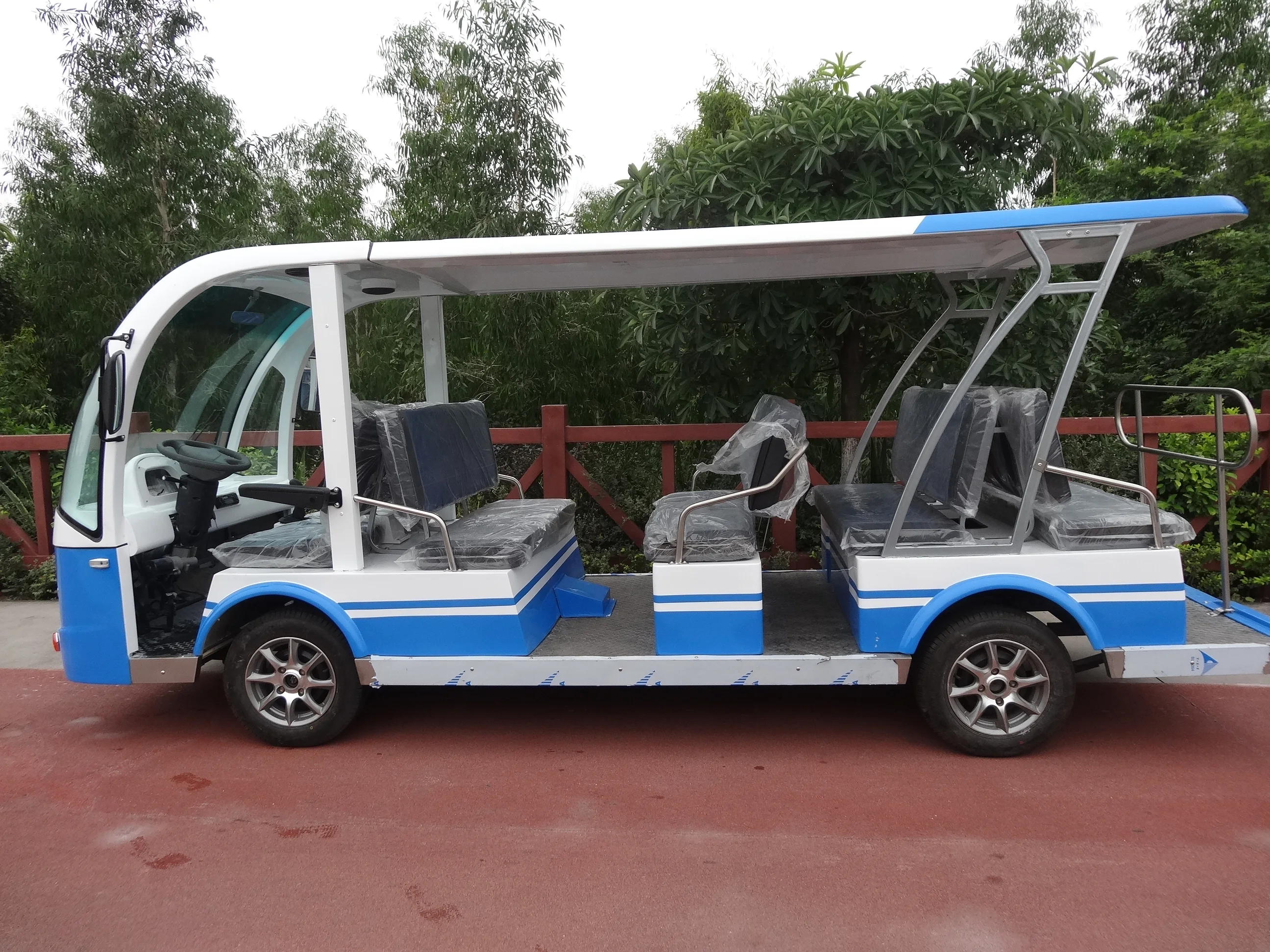 15 Passenger Competitive Price Electric  Shuttle Tour Bus