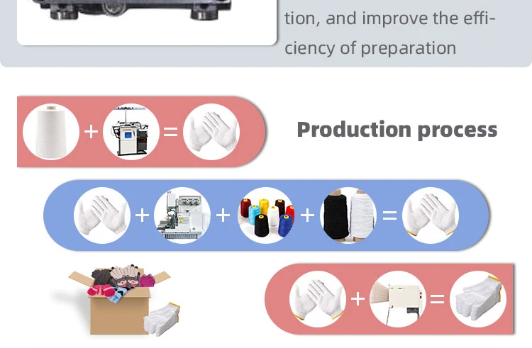 New Innold Cotton Knitting Machine For Making Gloves