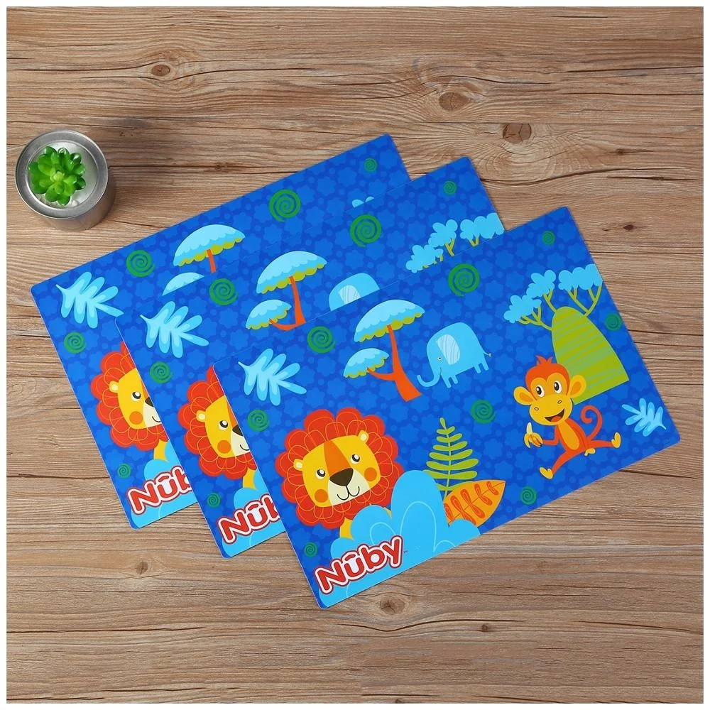 
Customized printed advertising logo plastic PP placemat 