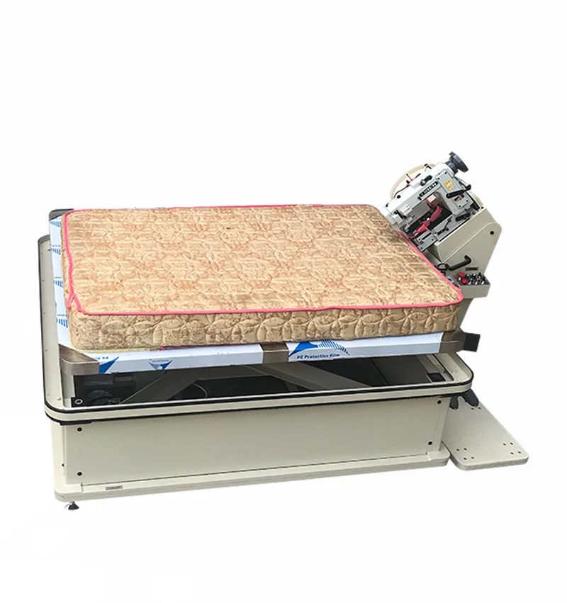 Custom high density sponge mat edge wrapping machine Silicone sponge core mattress sewing   RN9B-1A