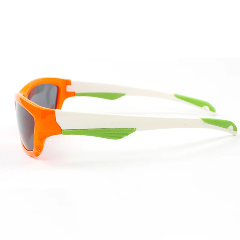 High Quality Sports Boy Sun Glasses Pilot Silicone Frame 2024 Kids Spectacles Resin Children Sunglasses for Kids