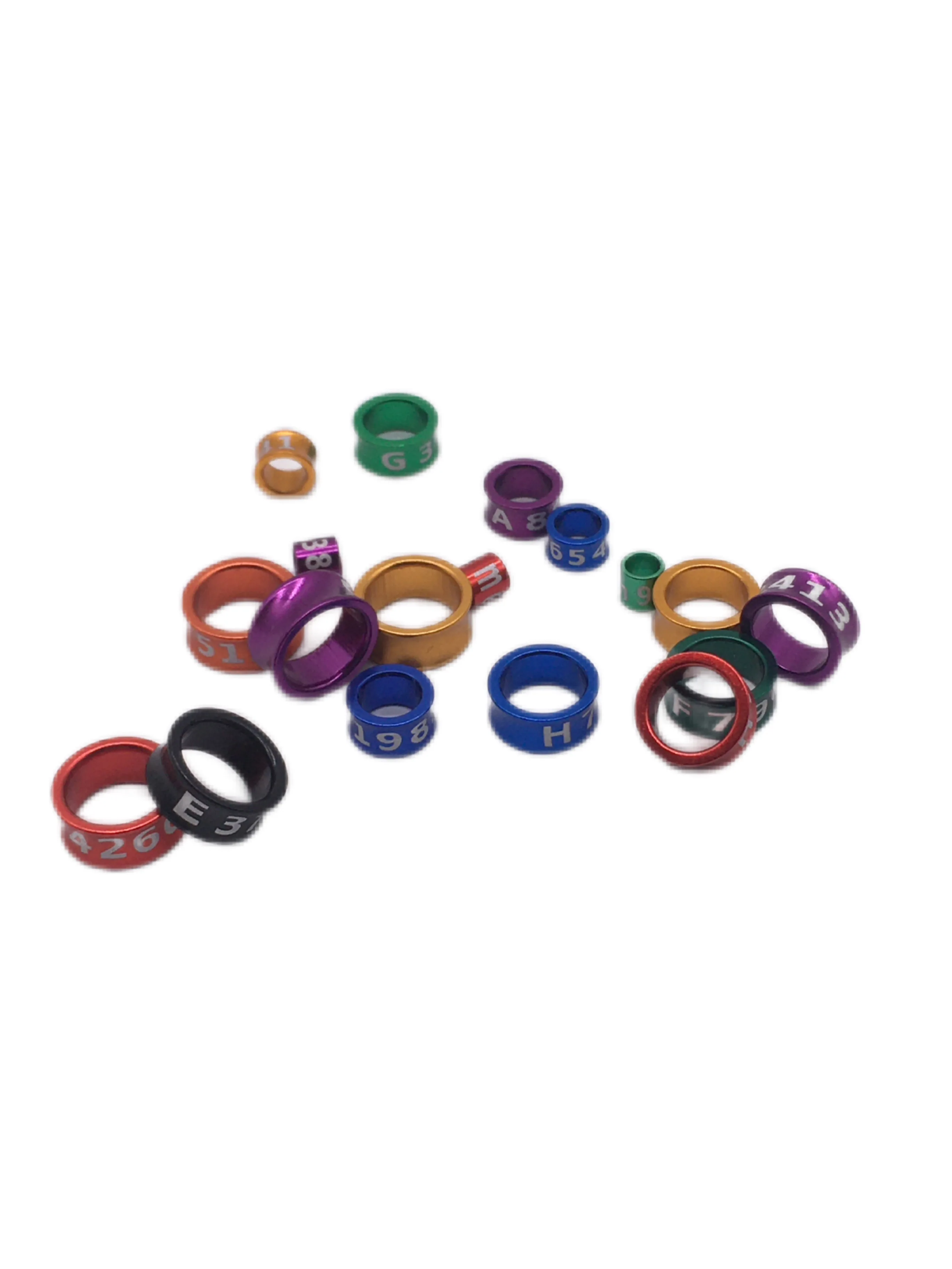 Parrot Pigeon Foot Ring Baby Bird Pure Aluminum Identification Ring