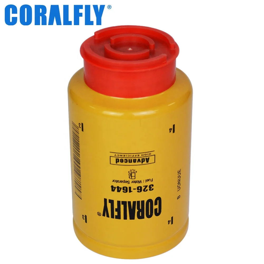 Coralfly Wholesale Car Fuel Water Filter FS20007 P502659 P551110 1R-0770 FS19820 326-1644 326 1644 3261644 Fuel Filter
