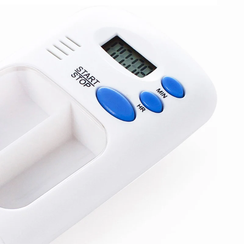 Умное портативное напоминание о таблетках с таймером и держателем для таблеток