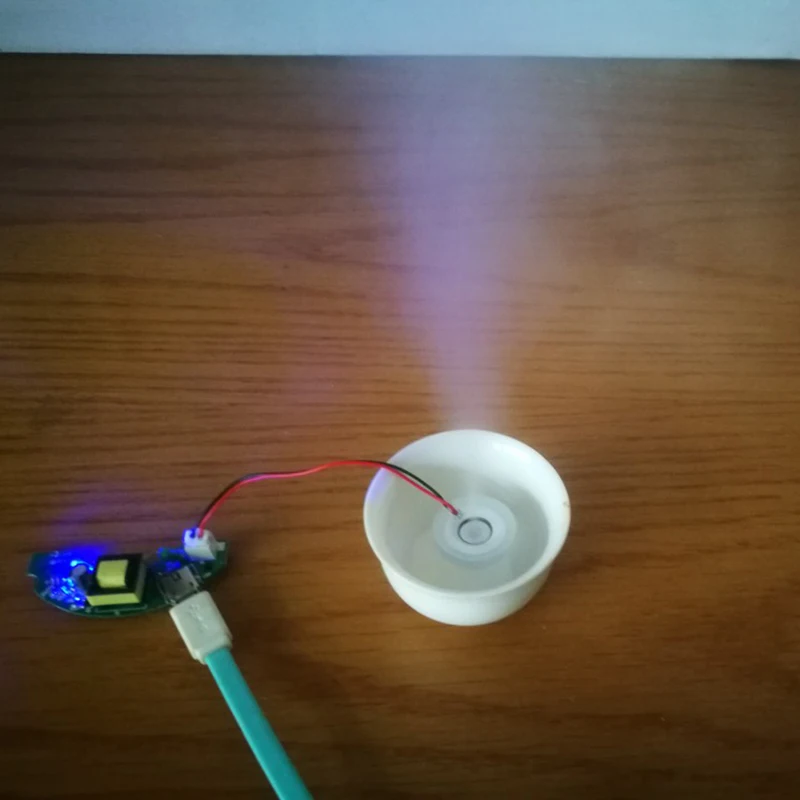 USB Mini Humidifier DIY Kits Mist Maker + Driver Circuit Board Fogger Atomization Film Atomizer Sheet Mini Oscillating Plate 5V