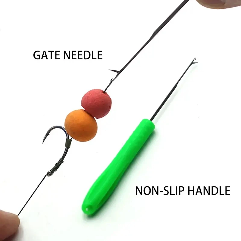 YOUME 3PCS/Pack Carp Fishing Needle Set Tools Baiting Needle Set Hook Bait Drill Carp Fishing Tools Accessories
